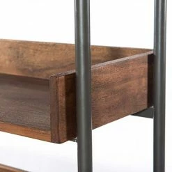 Four Hands River Bookshelf-Toasted Acacia