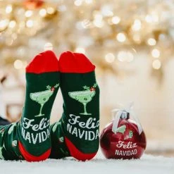 Pavilion Feliz Navidad Socks SLIPPERS & FOOTWEAR
