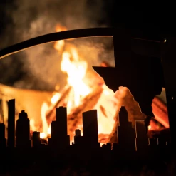 Precision Metal Art Lone Star State Fire Pit Ring 13 Precision Metal Art Lone Star State Fire Pit Ring