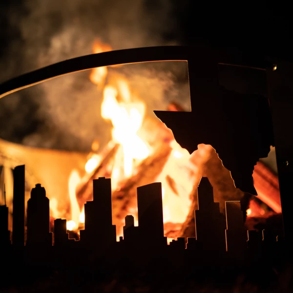 Precision Metal Art Lone Star State Fire Pit Ring 5 Precision Metal Art Lone Star State Fire Pit Ring