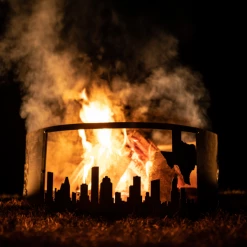 Precision Metal Art Lone Star State Fire Pit Ring 17 Precision Metal Art Lone Star State Fire Pit Ring