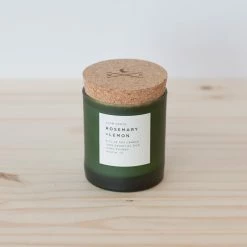 Slow North Rosemary + Lemon Glass Candle