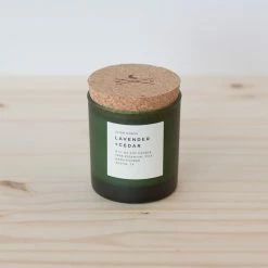 Slow North Lavender + Cedar Glass Candle
