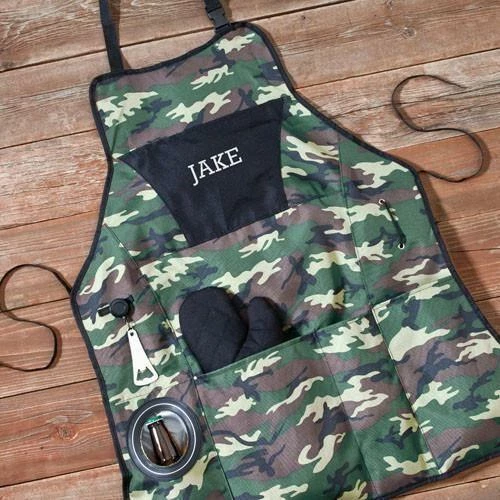 JDS MENSWEAR & ESSENTIALS Deluxe Camouflage BBQ Apron 1 JDS MENSWEAR & ESSENTIALS Deluxe Camouflage BBQ Apron