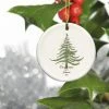 JDS Personalized Vintage Christmas Tree Ornament