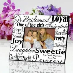 JDS Personalized Junior Bridesmaid Picture Frame