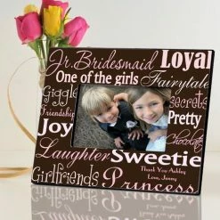 JDS Personalized Junior Bridesmaid Picture Frame
