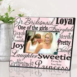 JDS Personalized Junior Bridesmaid Picture Frame