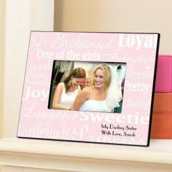 JDS Personalized Junior Bridesmaid Picture Frame