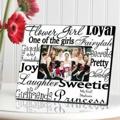 JDS Personalized Flower Girl Picture Frame DECOR & ROOM ACCESSORIES