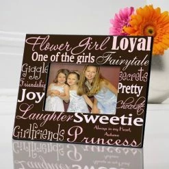 JDS Personalized Flower Girl Picture Frame DECOR & ROOM ACCESSORIES