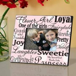 JDS Personalized Flower Girl Picture Frame DECOR & ROOM ACCESSORIES