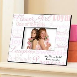 JDS Personalized Flower Girl Picture Frame DECOR & ROOM ACCESSORIES