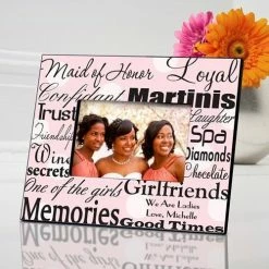 JDS Personalized Maid Of Honor Picture Frame DECOR & ROOM ACCESSORIES