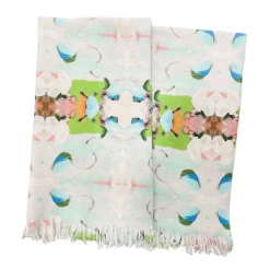 Laura Park Designs Monet's Garden Green Throw Blanket BED & SOFA