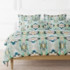 Laura Park Designs Orchid Blossom Royal Blue Duvet Cover