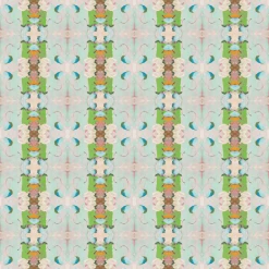 Laura Park Designs BED & SOFA Monet's Garden Green Duvet Cover