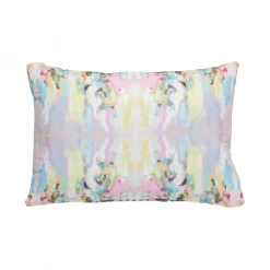 Laura Park Designs Lemonade Stand Linen Throw Pillow BED & SOFA