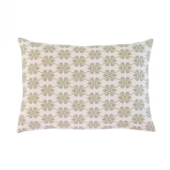 Laura Park Designs Clover Stone Linen Pillow