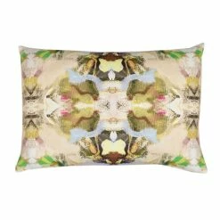 Laura Park Designs Birds Of A Feather Linen Pillow BED & SOFA