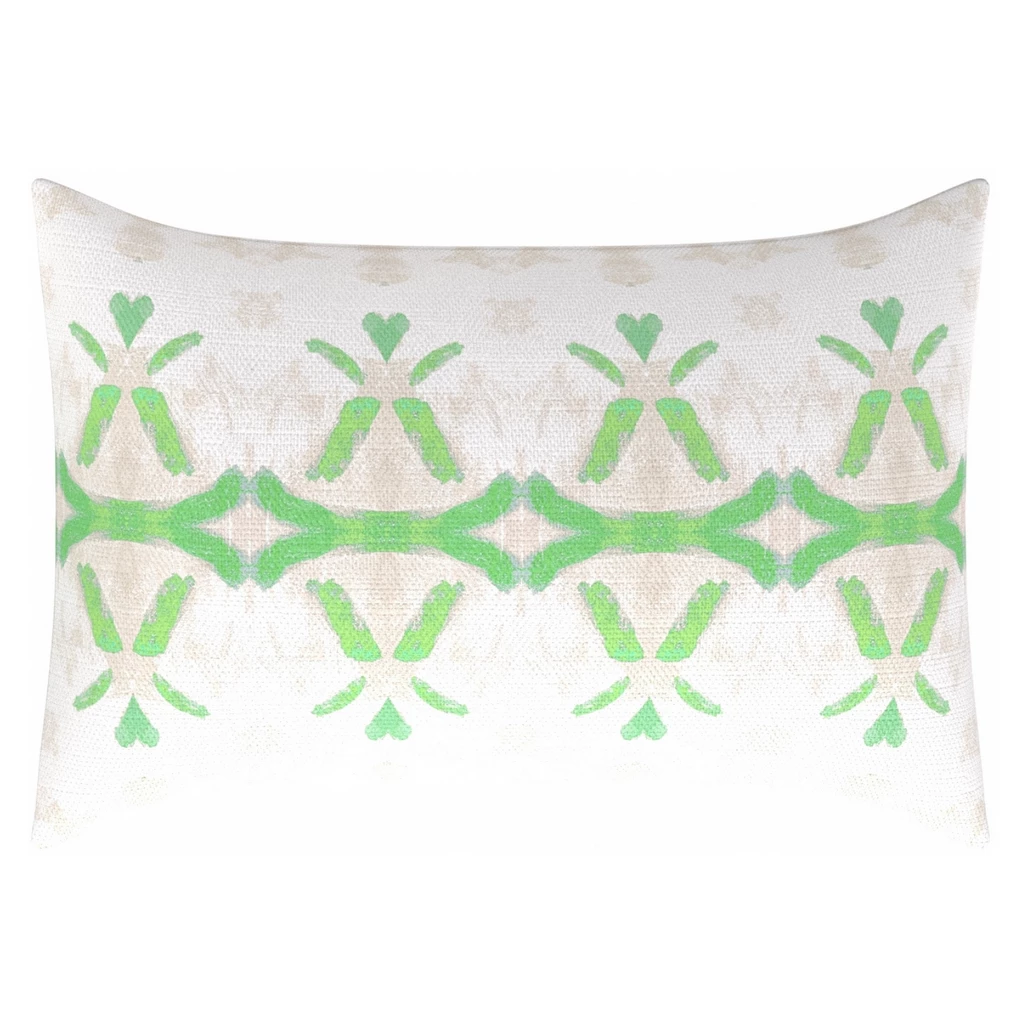 Laura Park Designs Parisian Green Linen Throw Pillow 3 Laura Park Designs Parisian Green Linen Throw Pillow