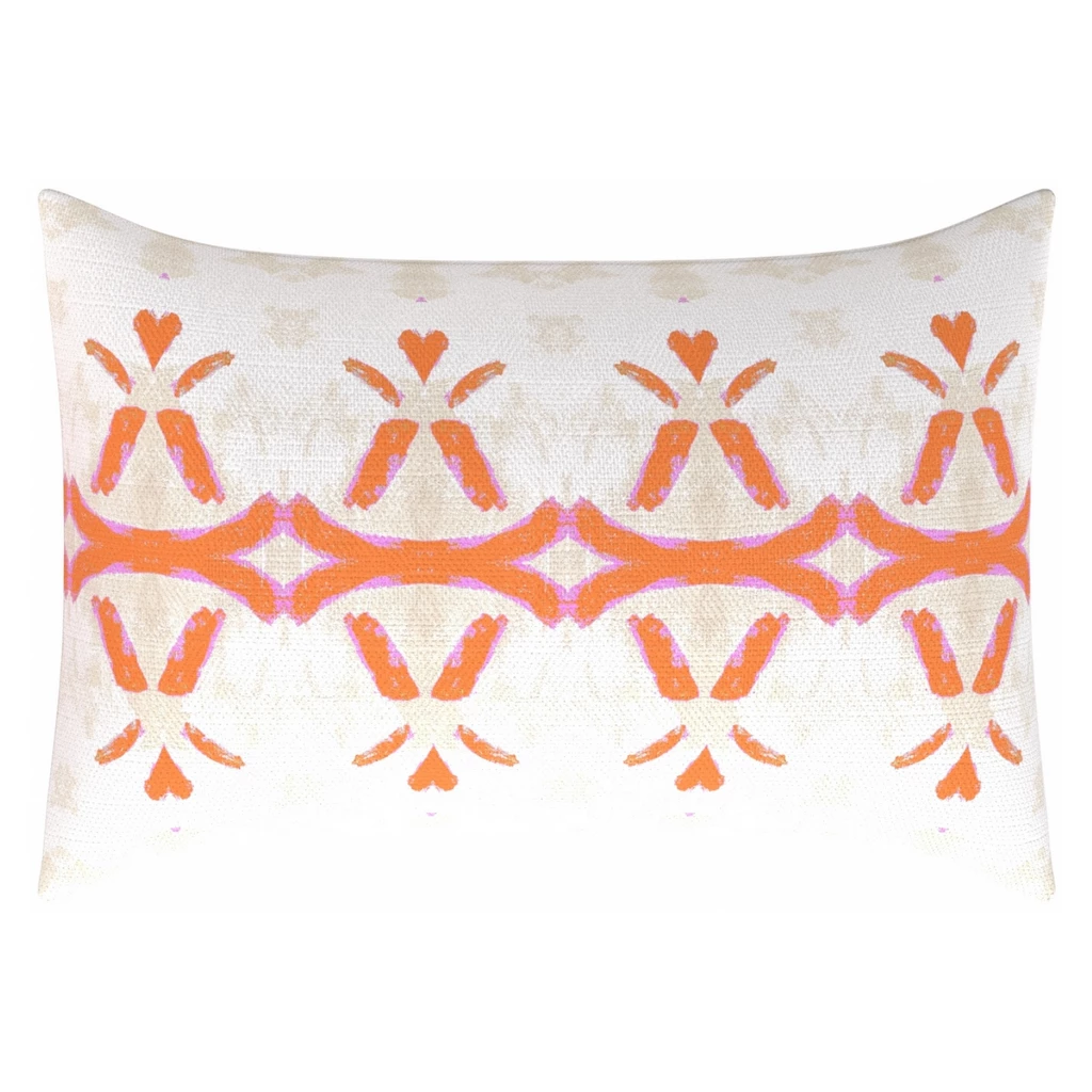 Laura Park Designs BED & SOFA Parisian Orange Linen Throw Pillow 2 Laura Park Designs BED & SOFA Parisian Orange Linen Throw Pillow