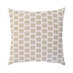 Laura Park Designs Clover Stone Linen Pillow
