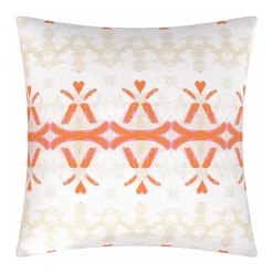 Laura Park Designs BED & SOFA Parisian Orange Linen Throw Pillow