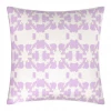 Laura Park Designs Mosaic Lavender Linen Throw Pillow BED & SOFA