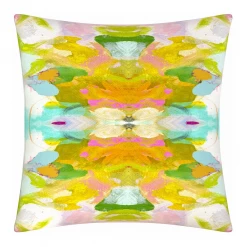 Laura Park Designs Palm Beach Linen Throw Pillow BED & SOFA