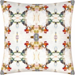 Laura Park Designs BED & SOFA Orchid Blossom Linen Throw Pillow