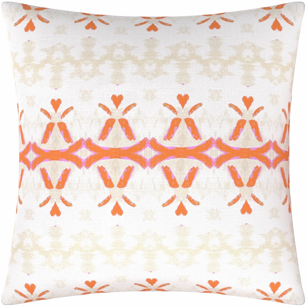 Laura Park Designs BED & SOFA Parisian Orange Linen Throw Pillow 3 Laura Park Designs BED & SOFA Parisian Orange Linen Throw Pillow