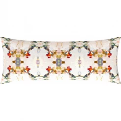 Laura Park Designs BED & SOFA Orchid Blossom Linen Throw Pillow