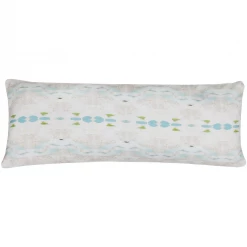 Laura Park Designs BED & SOFA Flower Child Blue Linen Pillow