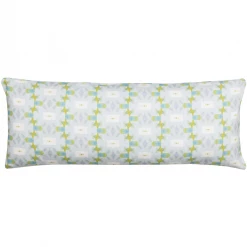 Laura Park Designs Chloe Blue Linen Cotton Pillow BED & SOFA