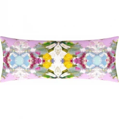 Laura Park Designs BED & SOFA Poppy Pink Linen Throw Pillow