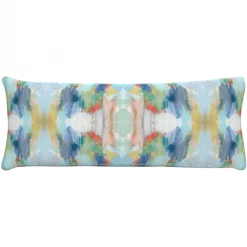 Laura Park Designs Anna Pink Linen Throw Pillow