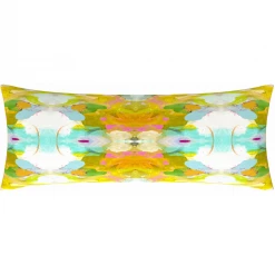 Laura Park Designs Palm Beach Linen Throw Pillow BED & SOFA