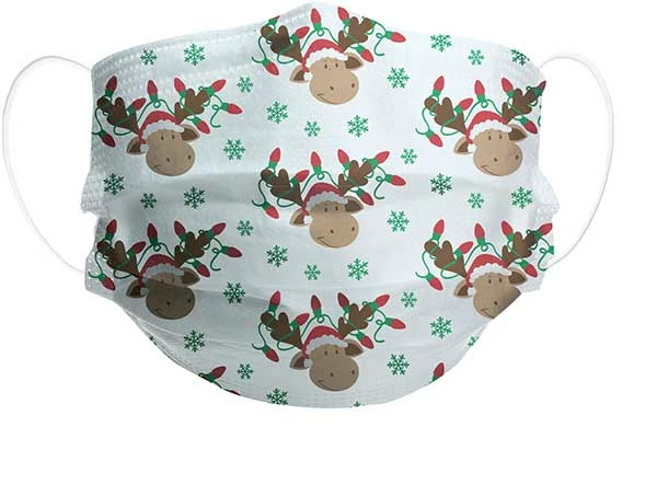 Pavilion Holiday Moose Kid's Mask JEWELRY & ACCESSORIES 1 Pavilion Holiday Moose Kid's Mask JEWELRY & ACCESSORIES