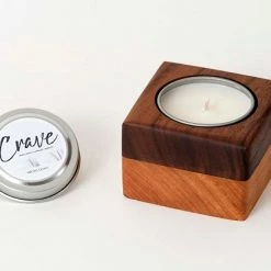 Blue Valley Woodworks Votive Candle Holder PERSONAL PAMPERING