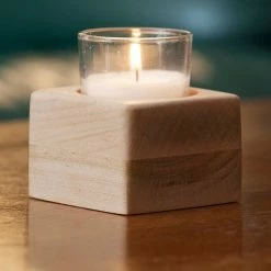 Blue Valley Woodworks PERSONAL PAMPERING Votive Candle Holder