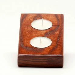 Blue Valley Woodworks PERSONAL PAMPERING Tealight Candle Runners