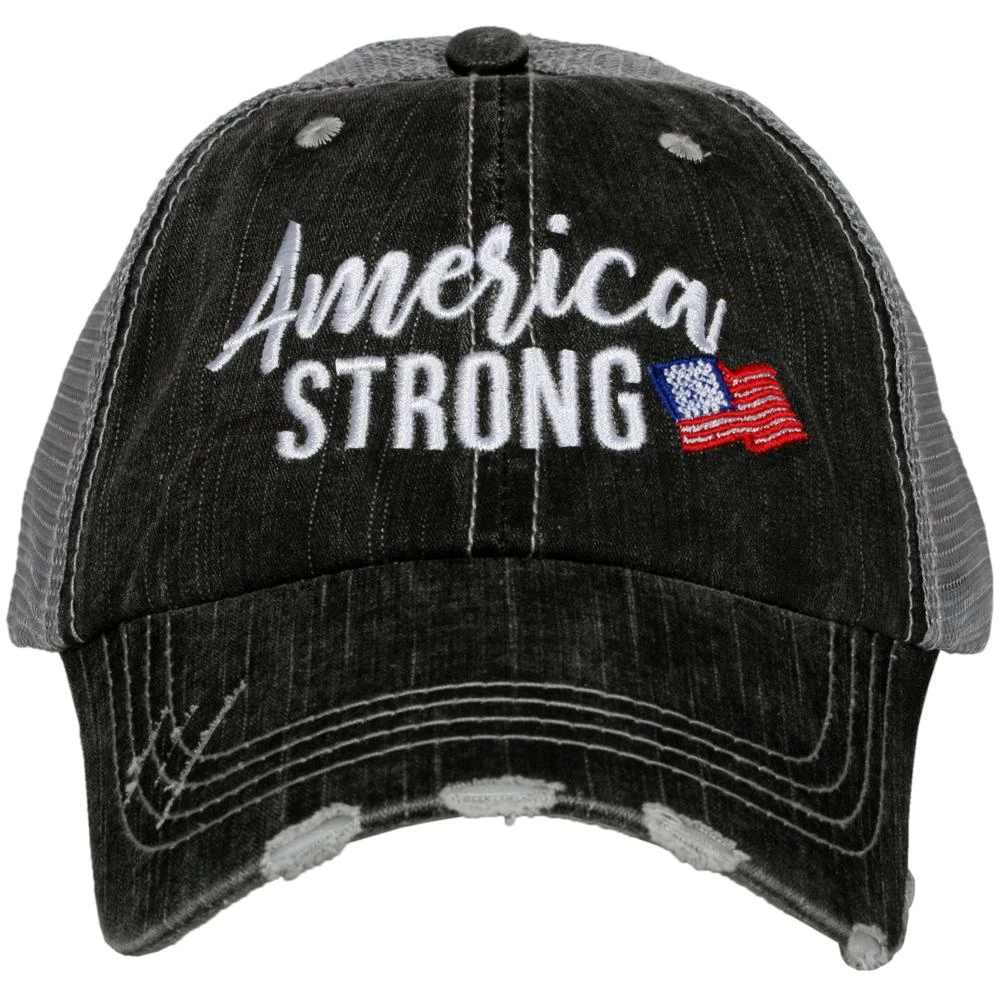 Katydid America Strong Women's Trucker Hat 2 Katydid America Strong Women's Trucker Hat