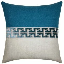 Square Feathers Jager Atlantic Throw Pillow BED & SOFA