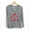 Katydid TEES, TOPS & PULLOVERS Christmas Arrows Long-sleeve T-Shirt