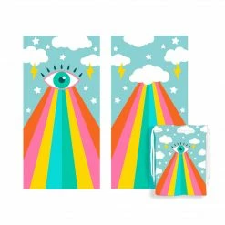 Katydid Evil Eye Quick Dry Beach Towel PERSONAL PAMPERING