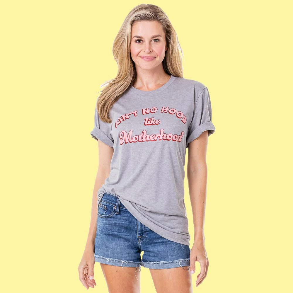 Katydid Ain't No Hood Like Motherhood Graphic T-Shirt TEES, TOPS & PULLOVERS 2 Katydid Ain't No Hood Like Motherhood Graphic T-Shirt TEES, TOPS & PULLOVERS
