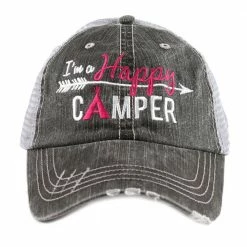 Katydid I'm A Happy Camper Trucker Hat CAPS & HATS