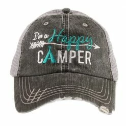 Katydid I'm A Happy Camper Trucker Hat CAPS & HATS