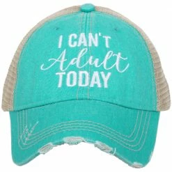 Katydid I Can't Adult Today Trucker Hat CAPS & HATS